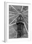 The Electric Light on Top of the Eiffel Tower, Paris, 1889-null-Framed Giclee Print