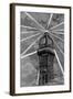 The Electric Light on Top of the Eiffel Tower, Paris, 1889-null-Framed Giclee Print