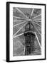 The Electric Light on Top of the Eiffel Tower, Paris, 1889-null-Framed Giclee Print