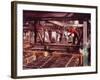 The Electrolytic Cell House (Colour Litho)-Terence Cuneo-Framed Giclee Print