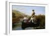 The Elegant Boating-Walter Field-Framed Giclee Print