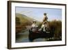 The Elegant Boating-Walter Field-Framed Giclee Print