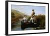 The Elegant Boating-Walter Field-Framed Giclee Print
