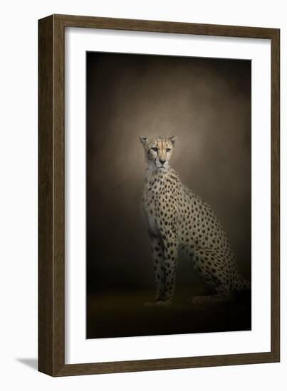 The Elegant Cheetah-Jai Johnson-Framed Giclee Print