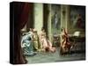 The Elegant Connoisseur-Joseph Frederic Soulacroix-Stretched Canvas