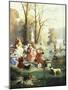The Elegantes at Versailles-Jules Achille Noel-Mounted Giclee Print
