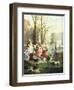 The Elegantes at Versailles-Jules Achille Noel-Framed Giclee Print