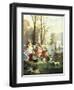 The Elegantes at Versailles-Jules Achille Noel-Framed Giclee Print