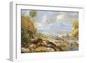 The Element of Water, 1660-Jan van Kessel the Elder-Framed Giclee Print