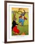 The Elephant Grabbed The Alligator-Elmer Rache-Framed Art Print