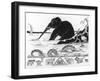 The Elephant's Child-Rudyard Kipling-Framed Art Print