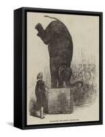 The Elephant's Feat, Astley's-null-Framed Stretched Canvas