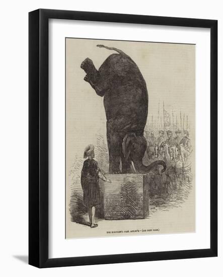 The Elephant's Feat, Astley's-null-Framed Giclee Print