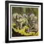 The Elephant That Lost its Tail-Ernest Henry Griset-Framed Giclee Print