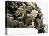 The Elephant Trek of Elephant Bill-null-Stretched Canvas