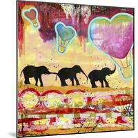 The Elephant Walk-Jennifer McCully-Mounted Giclee Print