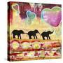 The Elephant Walk-Jennifer McCully-Stretched Canvas