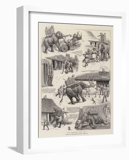 The Elephant Who Did-William Ralston-Framed Giclee Print