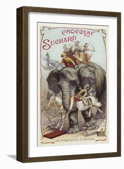 The Elephants of Hannibal-null-Framed Giclee Print