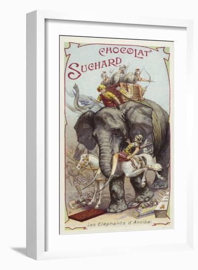 The Elephants of Hannibal-null-Framed Giclee Print