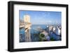 The Elevador Lacerda, Pelourinho, Salvador, Bahia, Brazil-Peter Adams-Framed Photographic Print