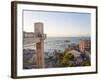 The Elevador Lacerda Which Links Salvador Da Bahia's Cidade Alta with Cidade Baixa, Pelourinho, Sal-Peter Adams-Framed Photographic Print