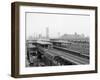 The Elevated Station at Thirty-Sixth Street, Philadelphia, Pa.-null-Framed Photo