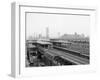 The Elevated Station at Thirty-Sixth Street, Philadelphia, Pa.-null-Framed Photo