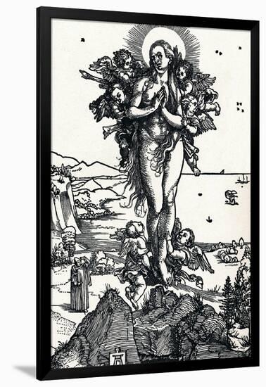 The Elevation of St Mary Magdalene, 1500-Albrecht Dürer-Framed Giclee Print