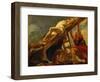 The Elevation of the Cross, Sketch for the Ceiling of the Church of the Jesuits in Antwerp-Peter Paul Rubens-Framed Giclee Print