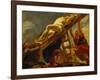 The Elevation of the Cross, Sketch for the Ceiling of the Church of the Jesuits in Antwerp-Peter Paul Rubens-Framed Giclee Print