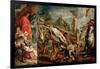 The Elevation of the Cross (Sketch for the Triptyc)-Peter Paul Rubens-Framed Giclee Print