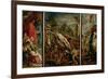 The Elevation of the Cross, Sketch for the Triptych Painted in 1609-1610 for the Church-Peter Paul Rubens-Framed Giclee Print