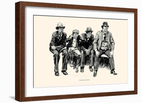 The Eleventh Inning-Charles Dana Gibson-Framed Art Print