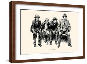 The Eleventh Inning-Charles Dana Gibson-Framed Art Print