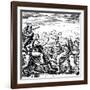 The Eleventh Key of Basil Valentine, Legendary 15th Century German Monk and Alchemist, 1651-null-Framed Giclee Print