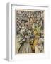 The Elfin Hill-Arthur Rackham-Framed Art Print