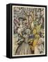 The Elfin Hill-Arthur Rackham-Framed Stretched Canvas