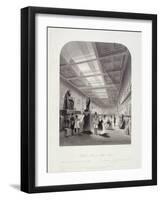 The Elgin Room, British Museum, Holborn, London, C1850-William Radclyffe-Framed Giclee Print