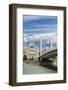 The Elisabeth Bridge, the Inner-City Parish Church (Belvarosi Plebania Templom) and the River Danub-Massimo Borchi-Framed Photographic Print