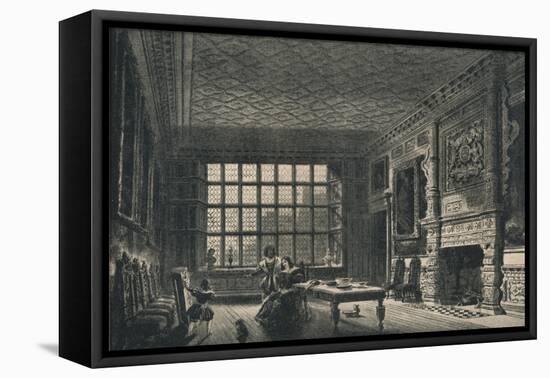 The Elizabethan Room, Coombe Abbey, Warwickshire, 1915-JG Jackson-Framed Stretched Canvas