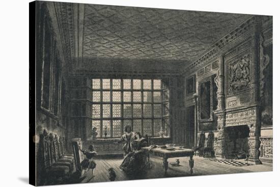 The Elizabethan Room, Coombe Abbey, Warwickshire, 1915-JG Jackson-Stretched Canvas