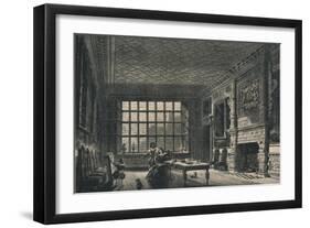 The Elizabethan Room, Coombe Abbey, Warwickshire, 1915-JG Jackson-Framed Giclee Print