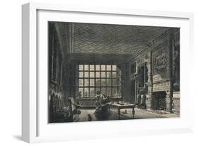 The Elizabethan Room, Coombe Abbey, Warwickshire, 1915-JG Jackson-Framed Giclee Print