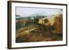 The Elk-Charles Marion Russell-Framed Art Print