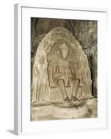 The Ellora Caves, Temples Cut into Solid Rock, Near Aurangabad, Maharashtra, India-R H Productions-Framed Photographic Print