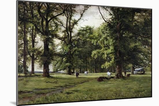 The Elm Walk-William Grylls Addison-Mounted Giclee Print