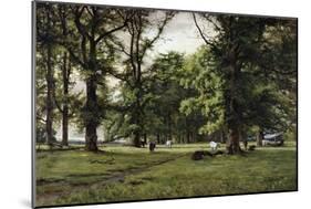 The Elm Walk-William Grylls Addison-Mounted Giclee Print