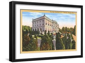 The Elms, Berwind Residence, Newport, Rhode Island-null-Framed Art Print