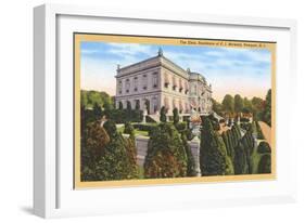 The Elms, Berwind Residence, Newport, Rhode Island-null-Framed Art Print